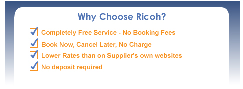 Ricoh Truck Rentals, moving trucks and moving vans for rent.